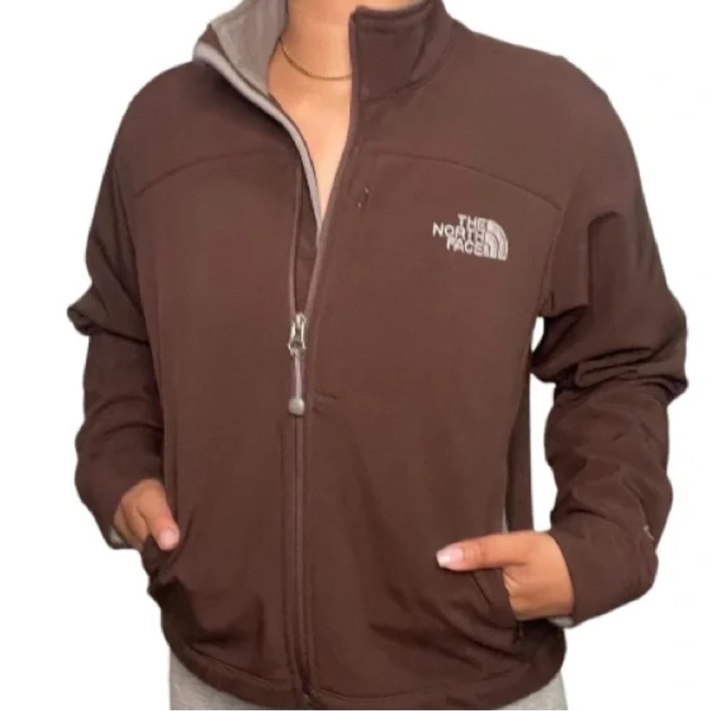 The North Face Full Zip Summit Series Polartec Fleece Lined Jacket Size Medium